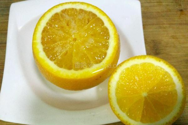 盐蒸橙子的做法图解7