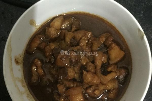 肉酱炒肉的做法图解4