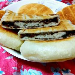 黑米葡萄干饼段的做法[图]