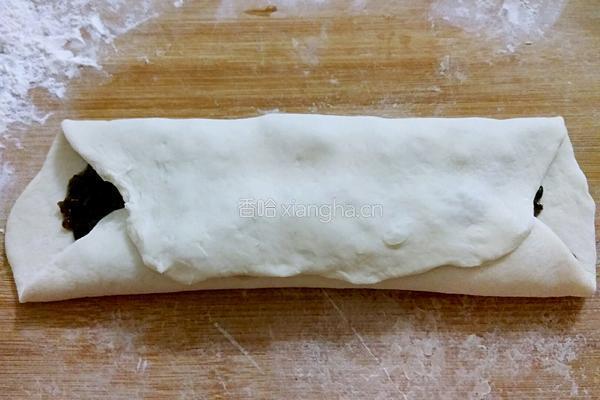 黑米葡萄干饼段的做法图解10