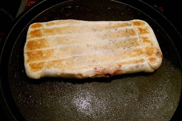 黑米葡萄干饼段的做法图解11