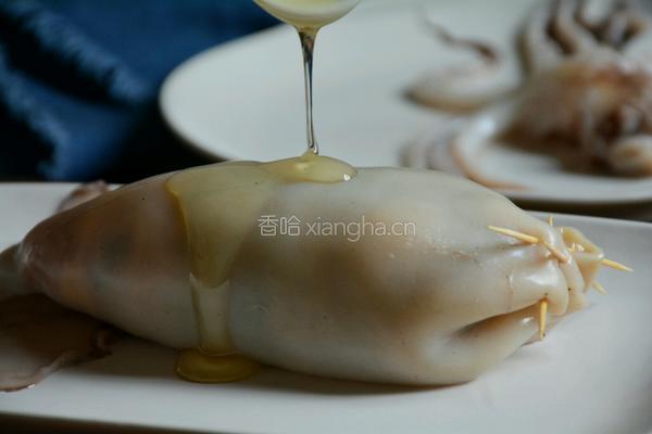 年夜饭_五福鱿鱼筒的做法图解14
