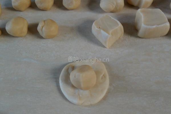 玫瑰鲜花饼的做法图解4