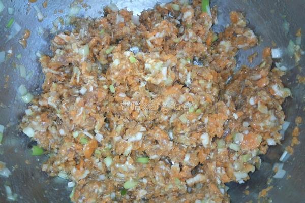 胡萝卜肉包的做法图解9