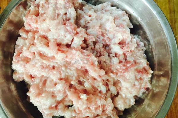 韭菜鸡蛋皮肉馅饺子的做法图解5