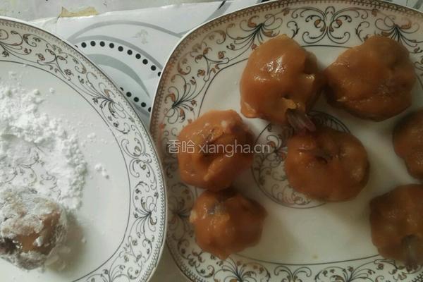 鲜虾鸡肉球的做法图解6