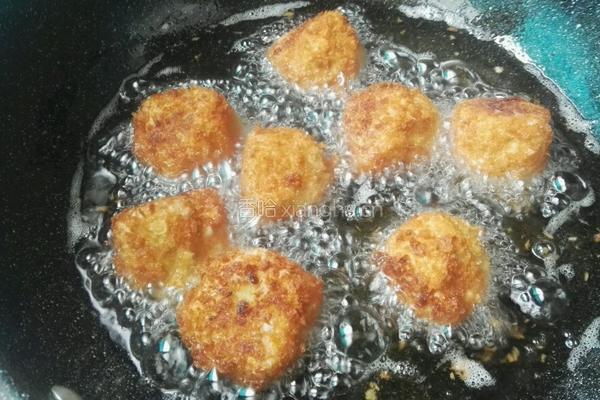 鲜虾鸡肉球的做法图解9