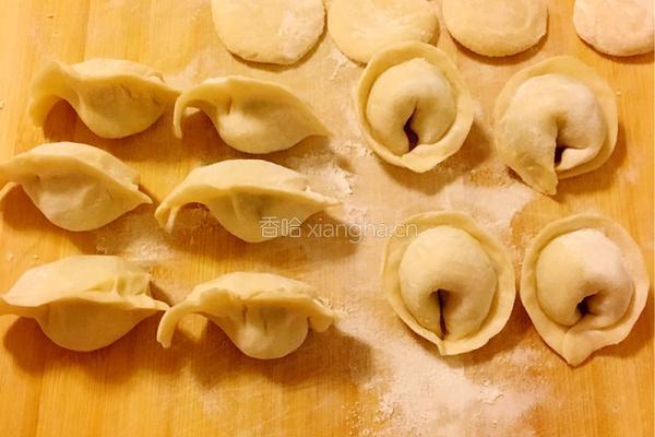 韭菜鸡蛋虾仁水饺的做法图解19
