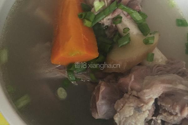 胡萝卜羊肉汤的做法图解6