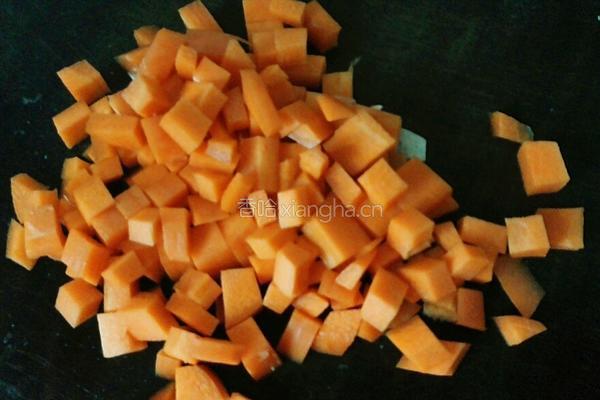 素炒毛豆丁的做法图解3