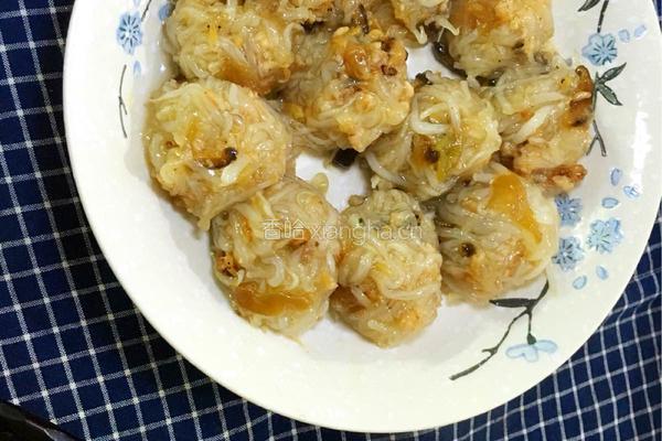 客家蒸萝卜丸子的做法图解20
