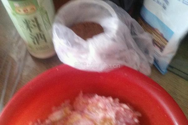 大虾猪肉水饺的做法图解4