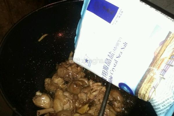 红烧海鲜菇鸡腿肉的做法图解9