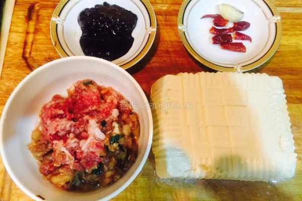 麻婆豆腐的做法图解1