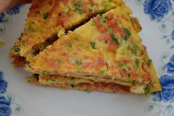 火腿鸡蛋饼的做法图解6