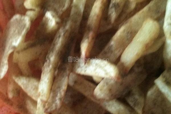 简单版炸薯条的做法图解13