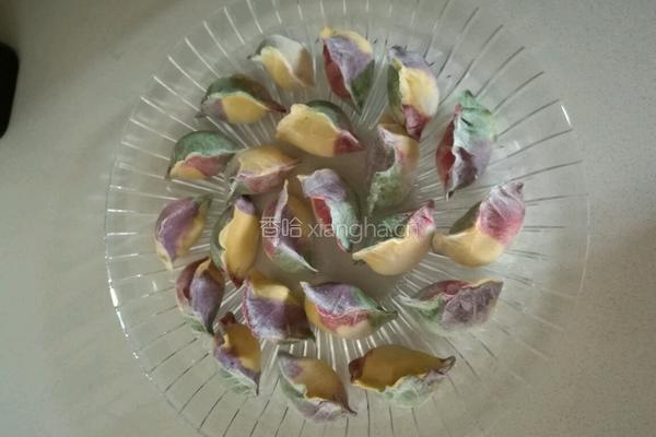 蔬菜汁饺子的做法图解7