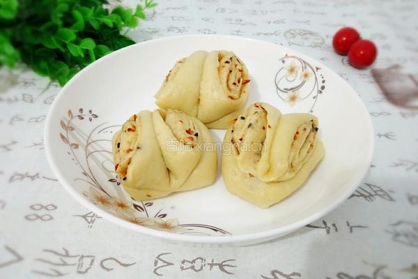 南瓜辣味芝麻卷的做法图解18
