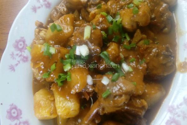 土豆烧鸡腿