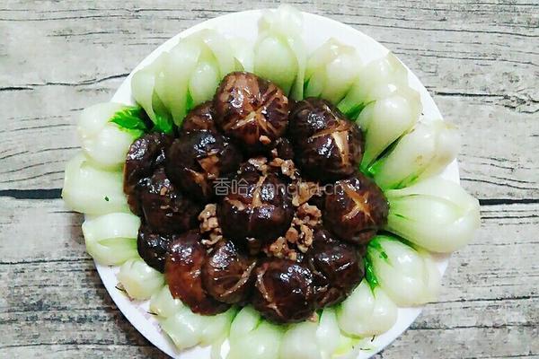 肉丁焖香菇的做法图解9