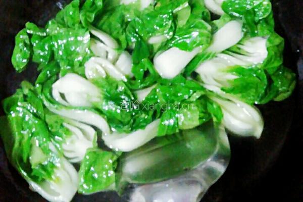 肉丁焖香菇的做法图解3