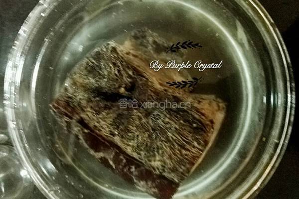 腊肉炒笋干的做法图解4