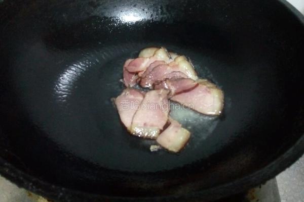 腊肉西芹的做法图解7