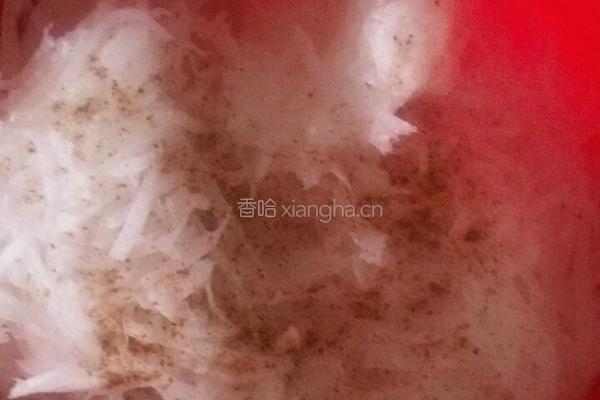 炸萝卜火腿丸子的做法图解7