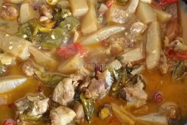 魔芋烧鸭子的做法图解6