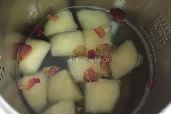 玫瑰水果茶的做法图解3