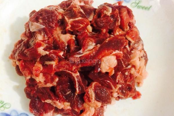 小炒牛肉的做法图解1