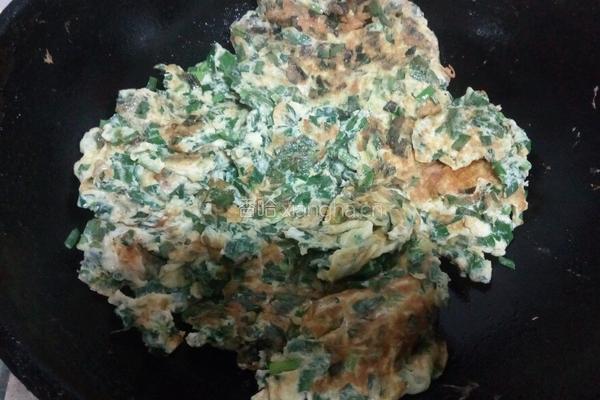 韭菜炒鸡蛋的做法图解9