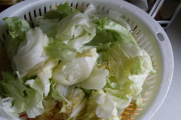 蚝油生菜的做法图解1