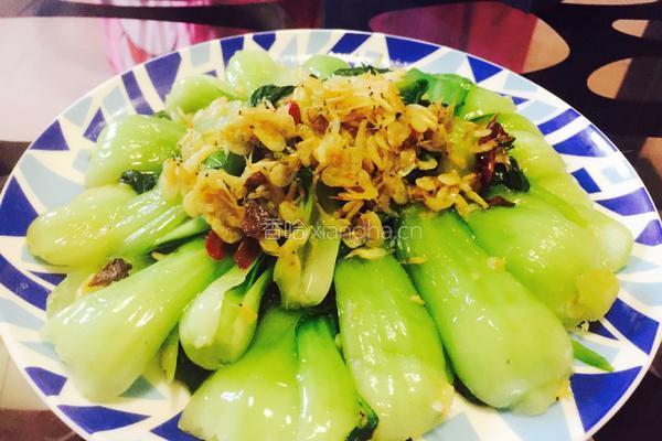 炒小青菜的做法图解6