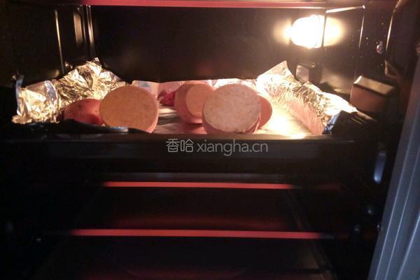 烤箱版（烤地瓜）的做法图解4