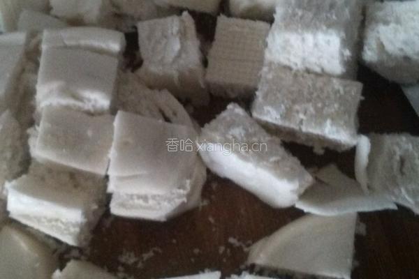 白菜烩馍的做法图解2