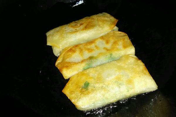 韭菜盒子(煎饼盒子)的做法图解5