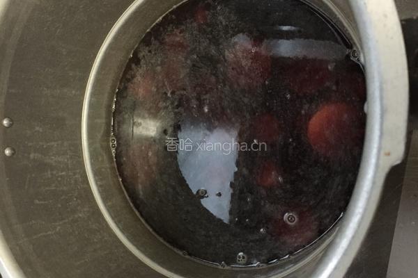 黑豆黑米粥的做法图解4