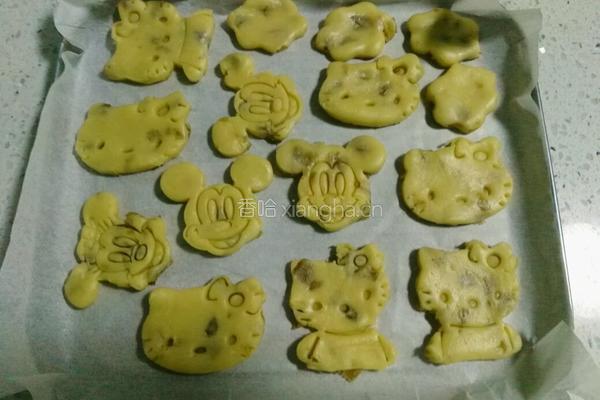 葡萄干小饼干的做法图解6