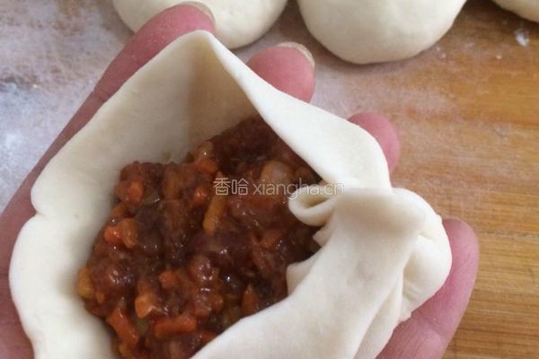 胡萝卜猪肉包子的做法图解21