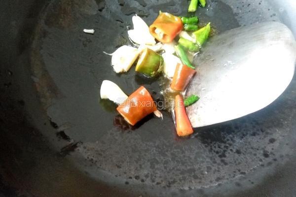 炒扁豆的做法图解2