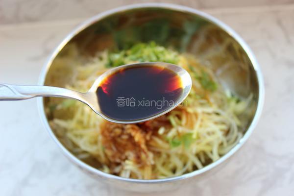 拌土豆丝的做法图解4