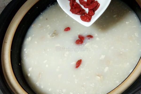 益智核桃粥的做法图解9