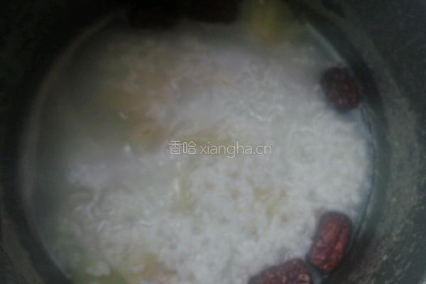 大米红枣红薯粥的做法图解7