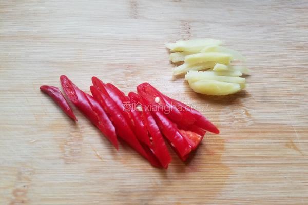 清炒菜心的做法图解3