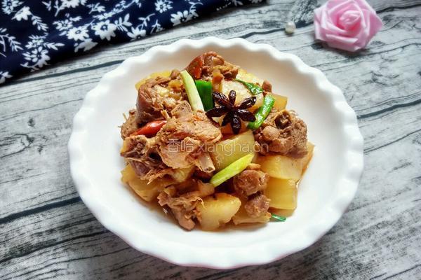鸭肉焖萝卜的做法图解11