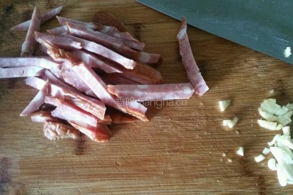 红肠蒜苔土豆条的做法图解5