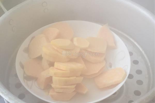 红薯泥的做法图解1