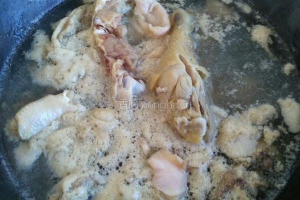 山药豆炖鸡肉的做法图解2