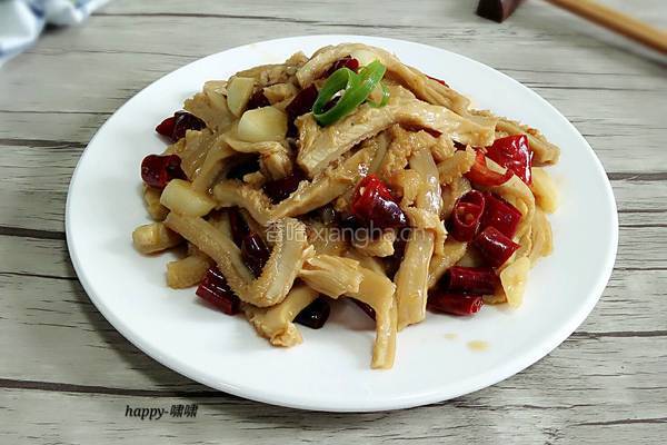 炝炒牛肚的做法图解8